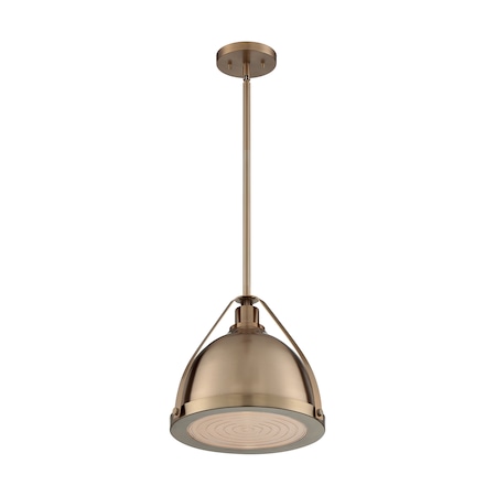 Nuvo Fixure, Pendant, 1-Light, Incandescent, 100W, 120V, A19, Medium Base, Style: Industrial 60/7202